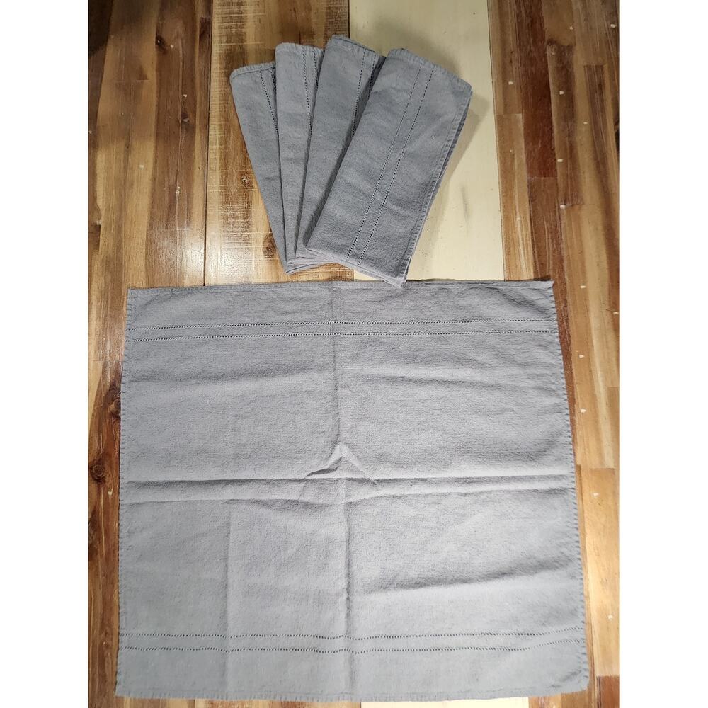 Modern Farmhouse Linen Blend Napkin Set